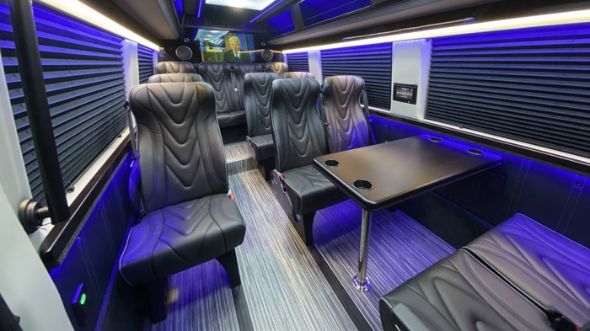 18 passenger sprinter van interior fremont