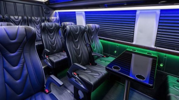 20 passenger sprinter van interior salinas