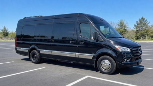fremont wedding sprinter van rental