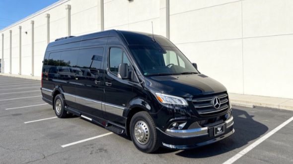 modesto wedding sprinter van rental