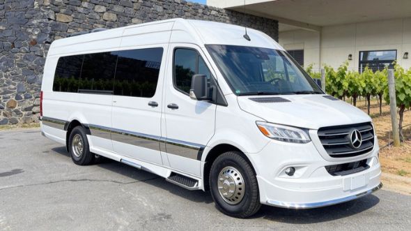 modesto wine tour sprinter van rental