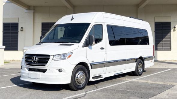 santa clara wedding sprinter van rental