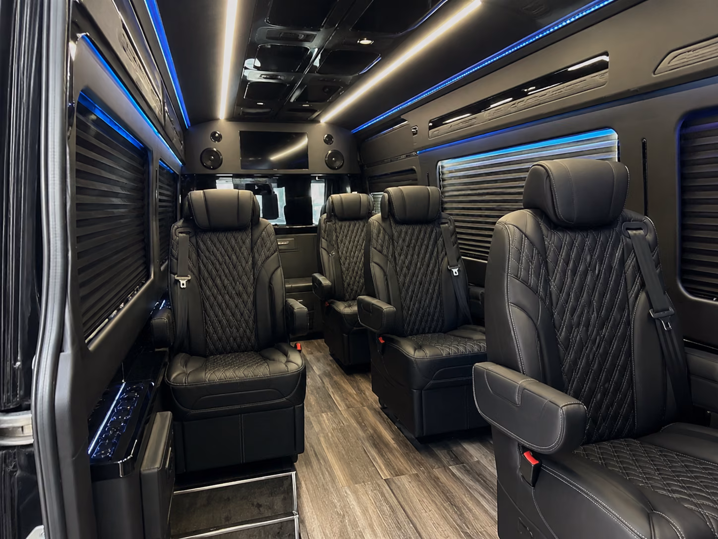 santa clara 10 passenger sprinter van inside