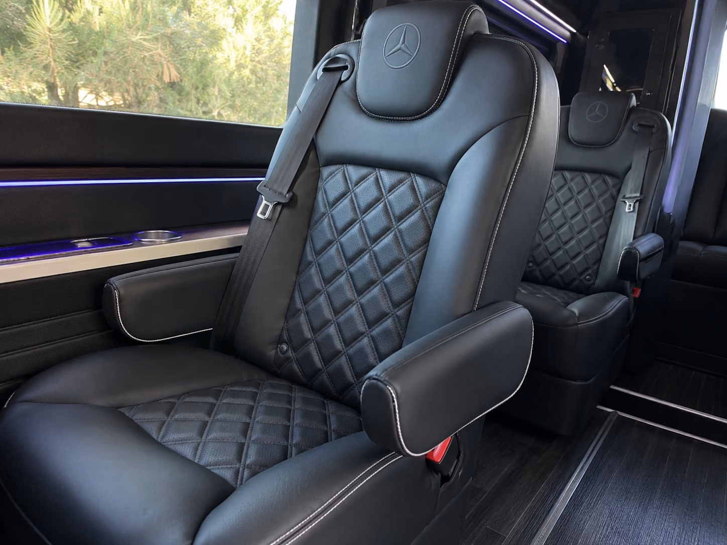 santa clara 10 passenger sprinter van interior