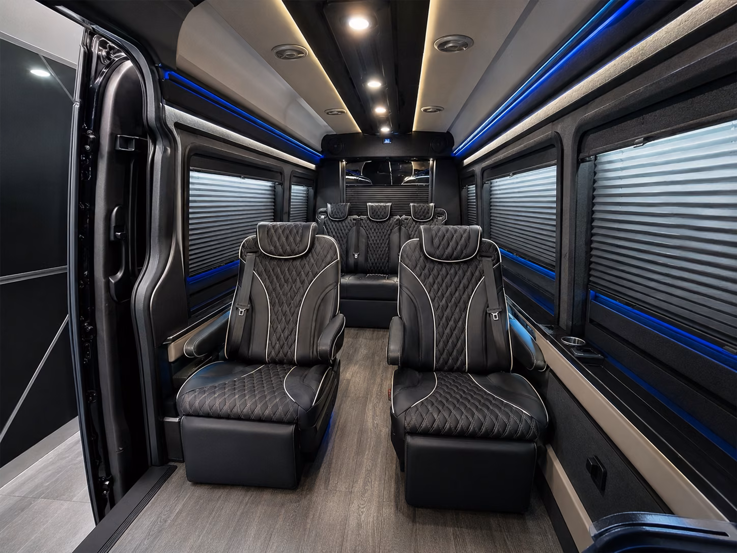 santa clara 15 passenger sprinter van inside