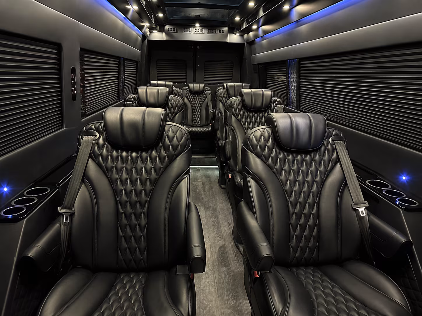 santa clara 18 passenger sprinter van inside