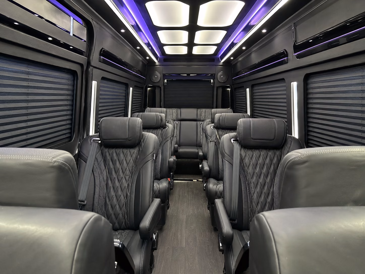 santa clara 20 passenger sprinter van inside