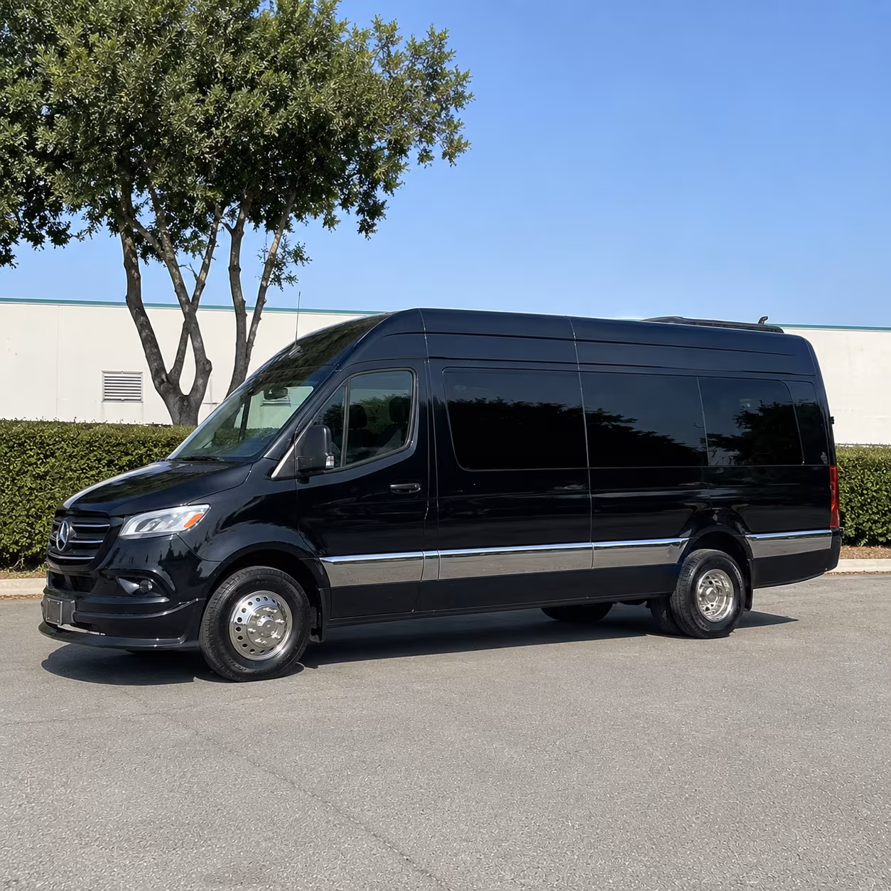 santa clara birthday sprinter van rental