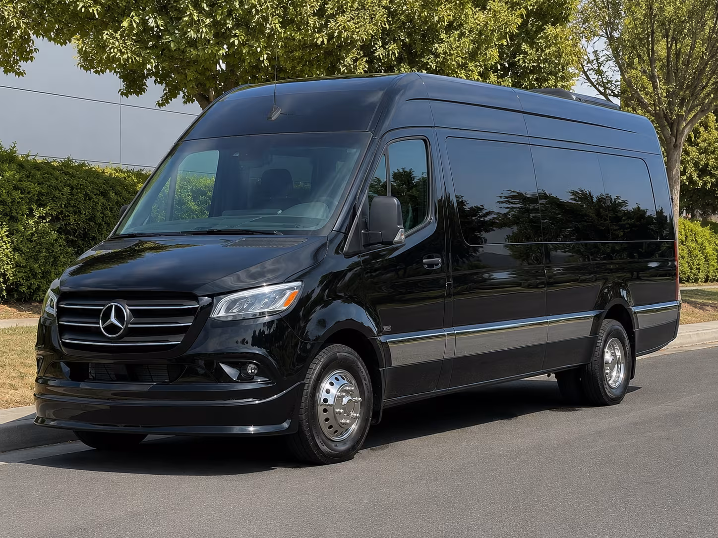 santa clara private event sprinter van rental