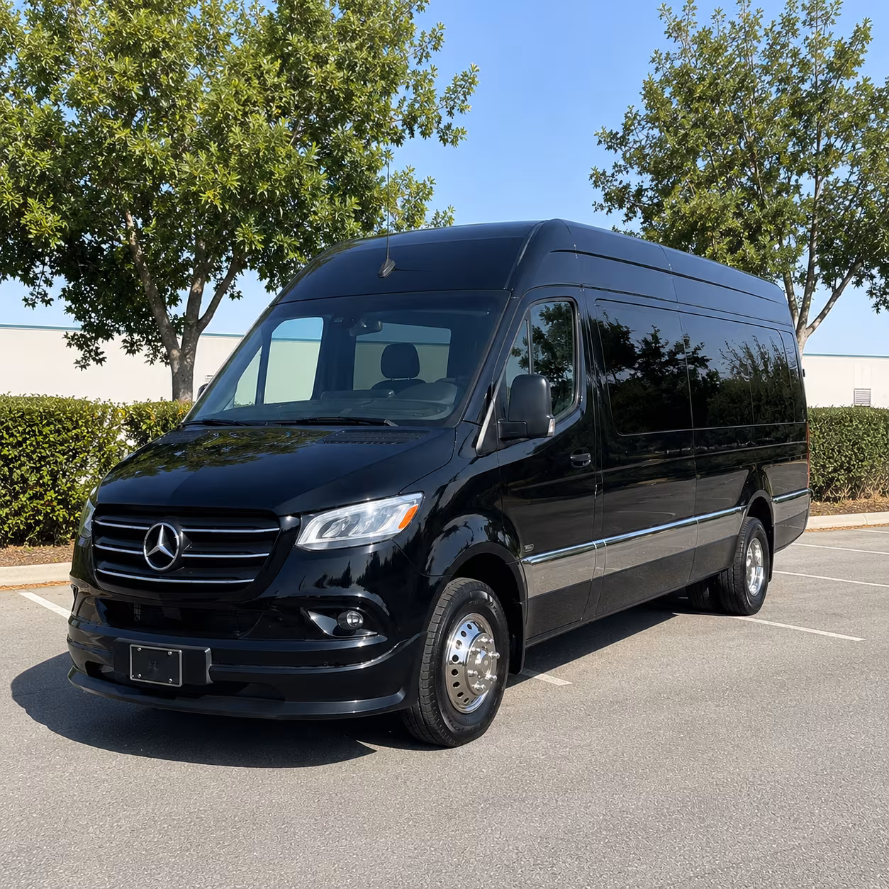 santa clara prom sprinter rental