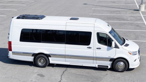 stockton concert sprinter van rental
